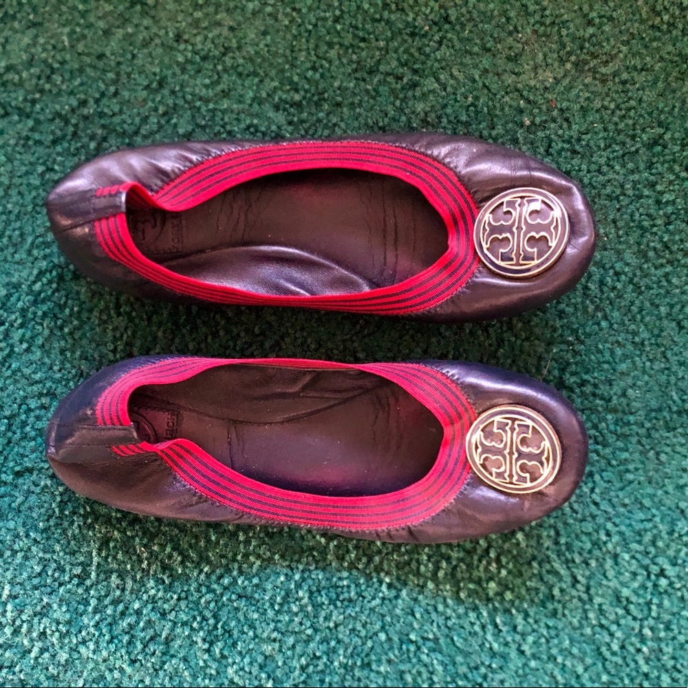 Tory Burch Leather Ballet Flats